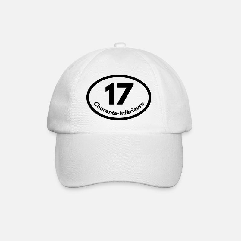 charente-inférieure - Casquette classique - blanc/blanc