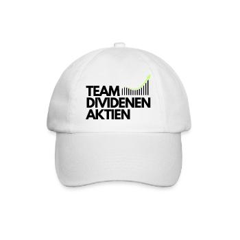TEAM DIVIDENEN AKTIEN - Baseball Cap - white/white - Front
