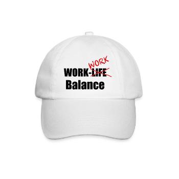 Conciliation travail-travail - Casquette classique - blanc/blanc - Devant