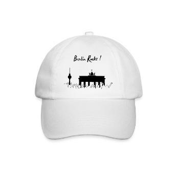 Brandenburger Tor - Baseball Cap - white/white - Front
