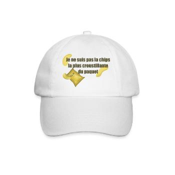 Chips - Casquette classique - blanc/blanc - Devant