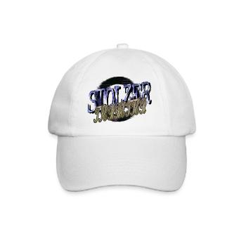 lustiger spruch geschenkidee tierliebhaber - Baseballkappe - Weiß/Weiß - Vorne
