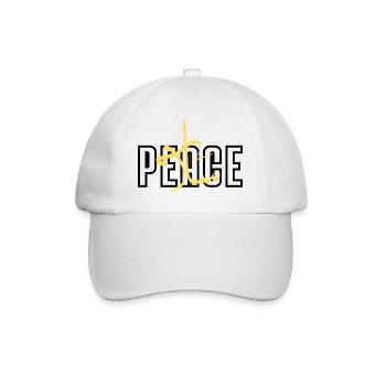 Peace - Salam - Casquette classique - blanc/blanc - Devant