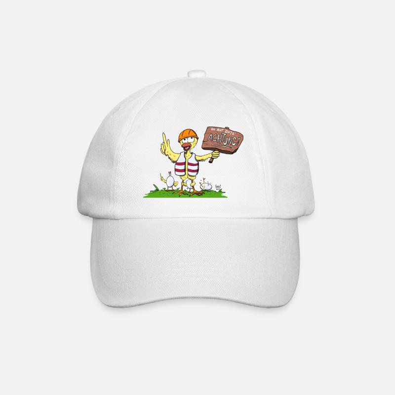 Attention canard - Casquette classique - blanc/blanc