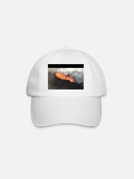 Vulcano - Baseballkappe - Weiß/Weiß