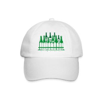 Beer Garden Beer Pun Buveur de bière - Casquette classique - blanc/blanc - Devant
