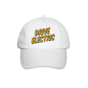 Drive Electric Supercharge - Fans de voitures électriques - Casquette classique - blanc/blanc - Devant
