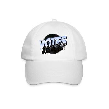 bans mental health present 8th march - Baseball Cap - white/white - Front