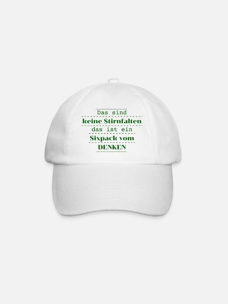 Funny Funny Sayings Fold - Baseball Cap - white/white