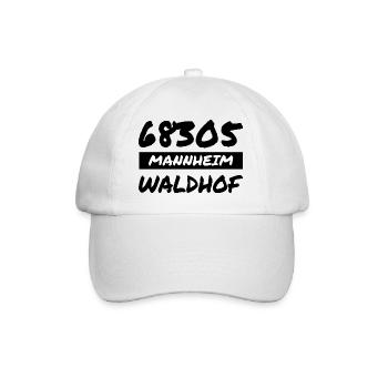 Mannheim Monnem Mannheimat - Casquette classique - blanc/blanc - Devant