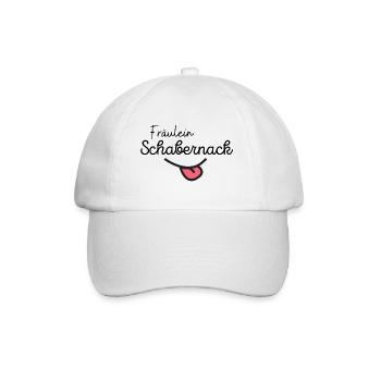 Baby Gift for Birth Miss Mischief - Baseball Cap - white/white - Front