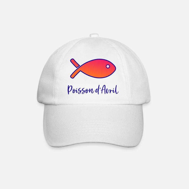 POISSON D'AVRIL - Casquette classique - blanc/blanc