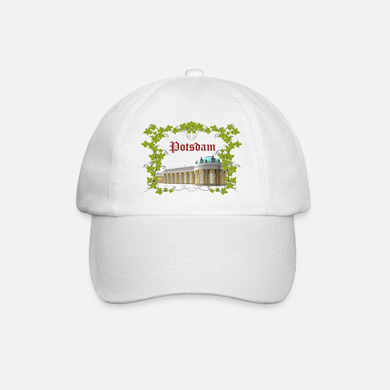 POTSDAM - Baseballkappe - Weiß/Weiß