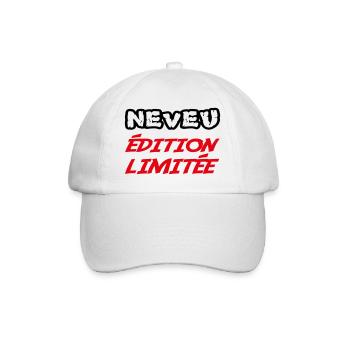 NEVEU édition limitée - Casquette classique - blanc/blanc - Devant