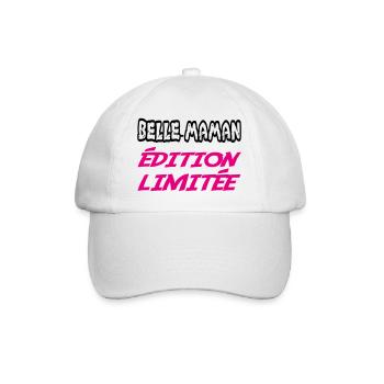 BELLE MAMAN édition limitée - Casquette classique - blanc/blanc - Devant