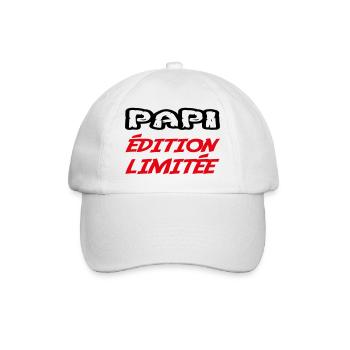 PAPI édition limitée - Casquette classique - blanc/blanc - Devant