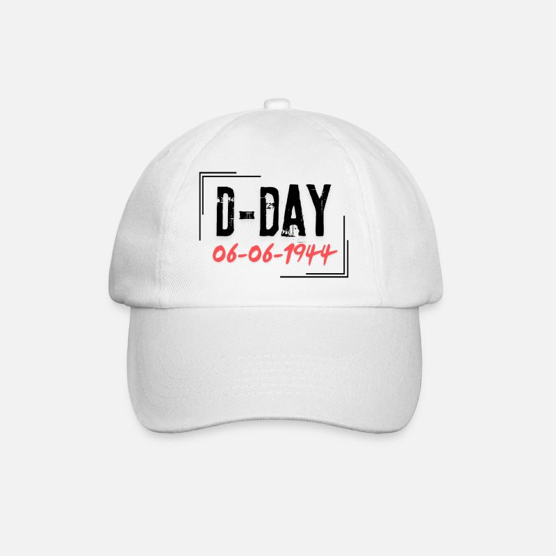 D-Day - Casquette classique - blanc/blanc