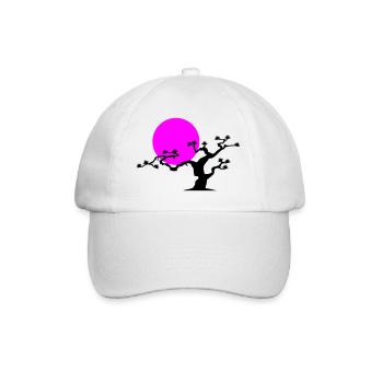 Arbre japonais - Casquette classique - blanc/blanc - Devant
