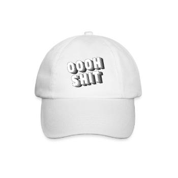 Oooh Merde - Casquette classique - blanc/blanc - Devant