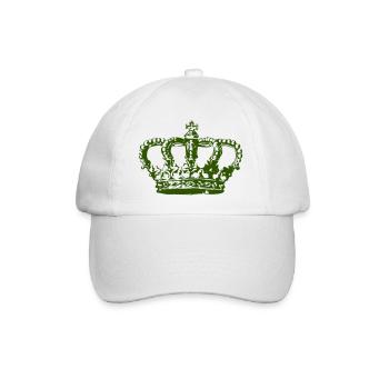 Symbole de la couronne - Casquette classique - blanc/blanc - Devant