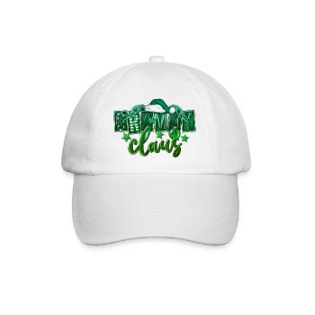 Noël Père Noël 2024 2025 film vacances famille xms - Casquette classique - blanc/blanc - Devant