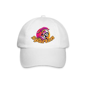 Spartan - Baseballkappe - Weiß/Weiß - Vorne