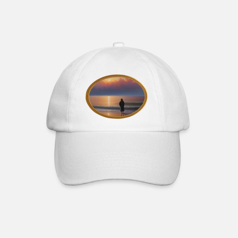 La mer, mon amie - Casquette classique - blanc/blanc