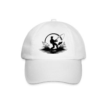 Aperçu du pêcheur - Casquette classique - blanc/blanc - Devant