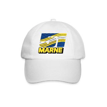 51 - Baseball Cap - white/white - Front