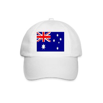 Flag of Australia – Symbol of Pride and National Unity - Baseball Cap - white/white - Front