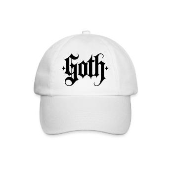 Goth Mommy - Cool Stoic Design - Casquette classique - blanc/blanc - Devant