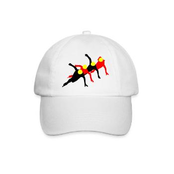 Piste courte - Casquette classique - blanc/blanc - Devant