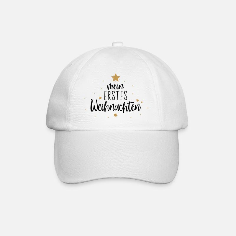 mon premier Noël - Casquette classique - blanc/blanc