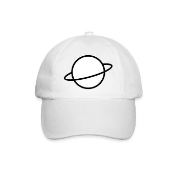 Planète - Casquette classique - blanc/blanc - Devant