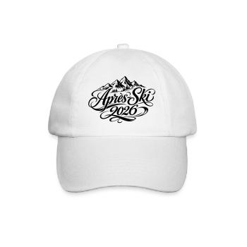 Après-ski 2026 - Baseball Cap - white/white - Front