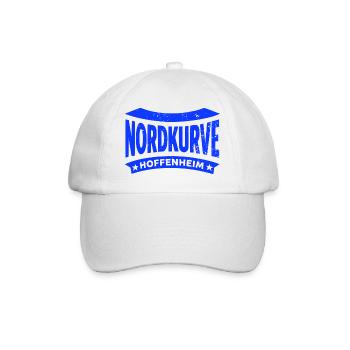 Hoffenheim Nordkurve Stadion Fan Hoodie, Shirt - Baseballkappe - Weiß/Weiß - Vorne