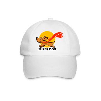 Sanglier sprinteur au soleil - Casquette classique - blanc/blanc - Devant