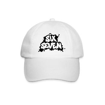 Six Seven Graffiti - Baseball Cap - white/white - Front