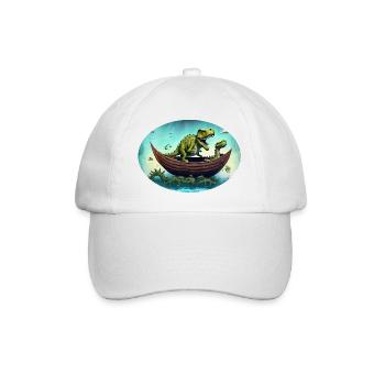 Dino Arche - Baseballkappe - Weiß/Weiß - Vorne