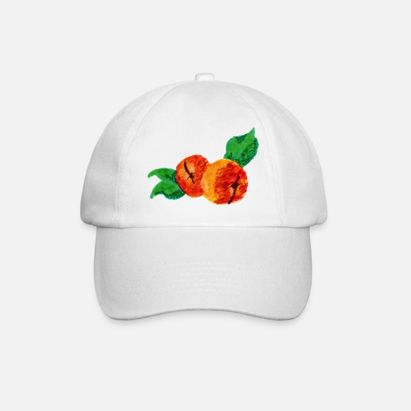 Style abricot - Casquette classique - blanc/blanc