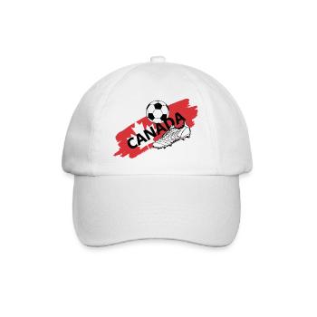 Canada Football Maillot Supporter Canada Soccer - Casquette classique - blanc/blanc - Devant