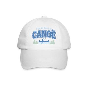 J'peux pas j'ai CANOE - Casquette classique - blanc/blanc - Devant
