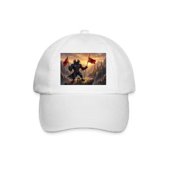 Aigle albanais - Casquette classique - blanc/blanc - Devant