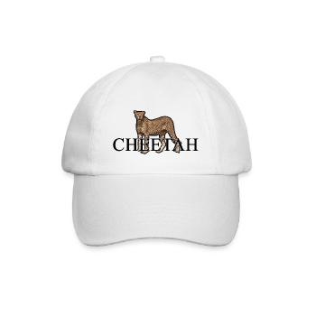 CHEETAH - Baseballkappe - Weiß/Weiß - Vorne