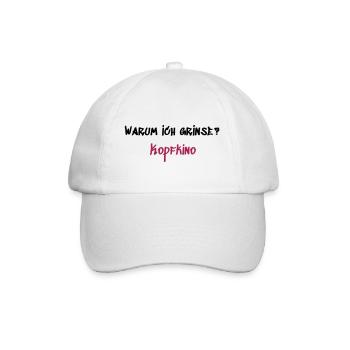 Kopfkino - Baseballkappe - Weiß/Weiß - Vorne