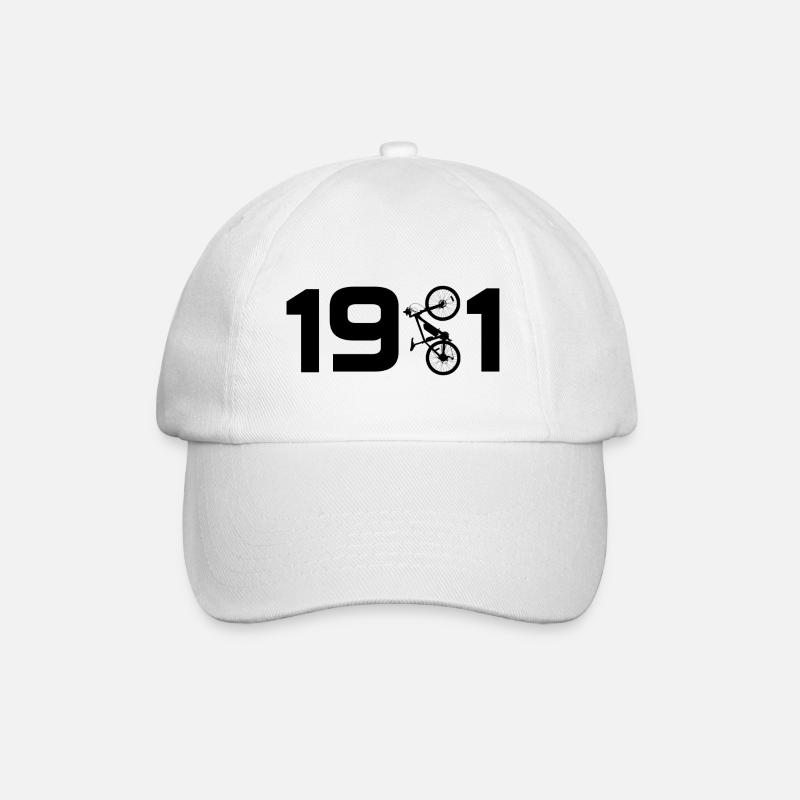 Year 1981, Anniversary 1981, Pride 1981 - Baseball Cap - white/white