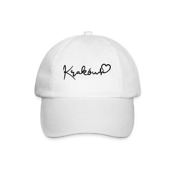 Rythme cardiaque de Cracovie - Casquette classique - blanc/blanc - Devant