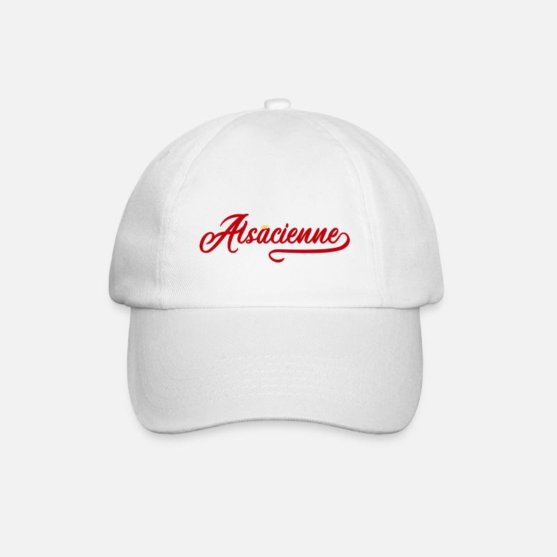 Alsacienne - Casquette classique - blanc/blanc