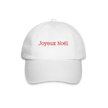 NOËL. ANNEE. ANNIVERSAIRE. RETRAITE. PAPA. MAMAM. - Casquette classique - blanc/blanc - Devant