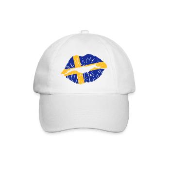 Kiss (Sweden, Denmark, Finland) - Baseball Cap - white/white - Front